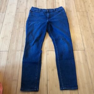 Lee Blue Jeans Skinny Leg Size 12